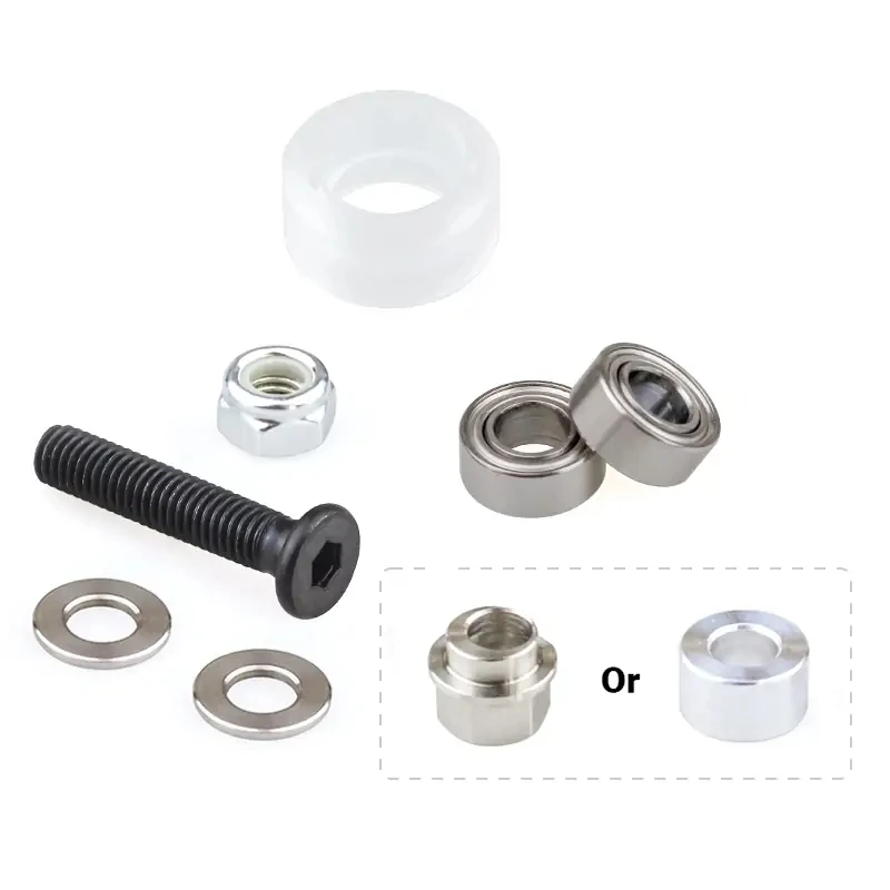 V Slot Wheel - 10 szt. Zestaw kółek V z