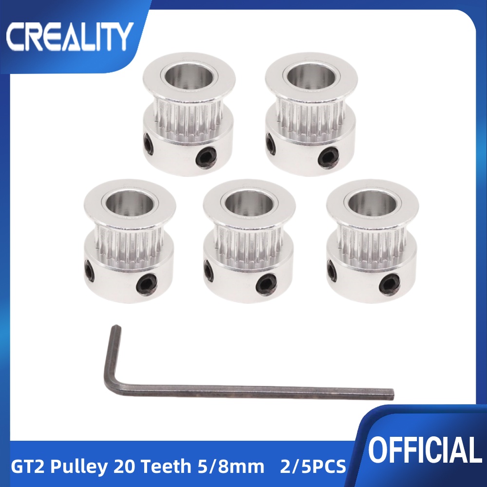 Aluminium Profile 2020 - 2/5 PCS Koło pasowe GT2 20