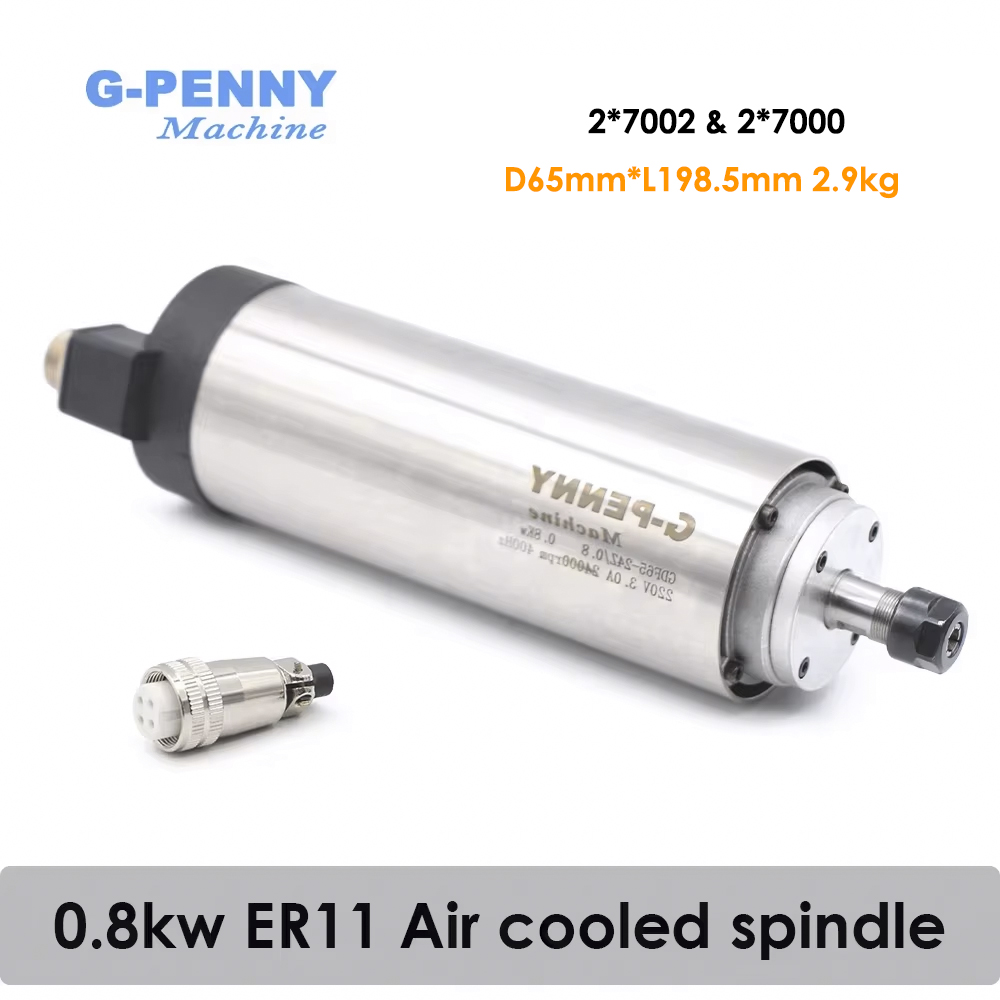 Water Cooled Spindle - Silnik wrzeciona chłodzony powietrzem G-Penny 0.8KW