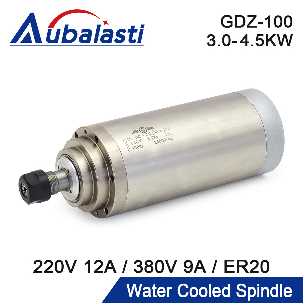 Water Cooled Spindle - Aubalasti Wodno-chłodzony silnik wrzeciona 220V 380V