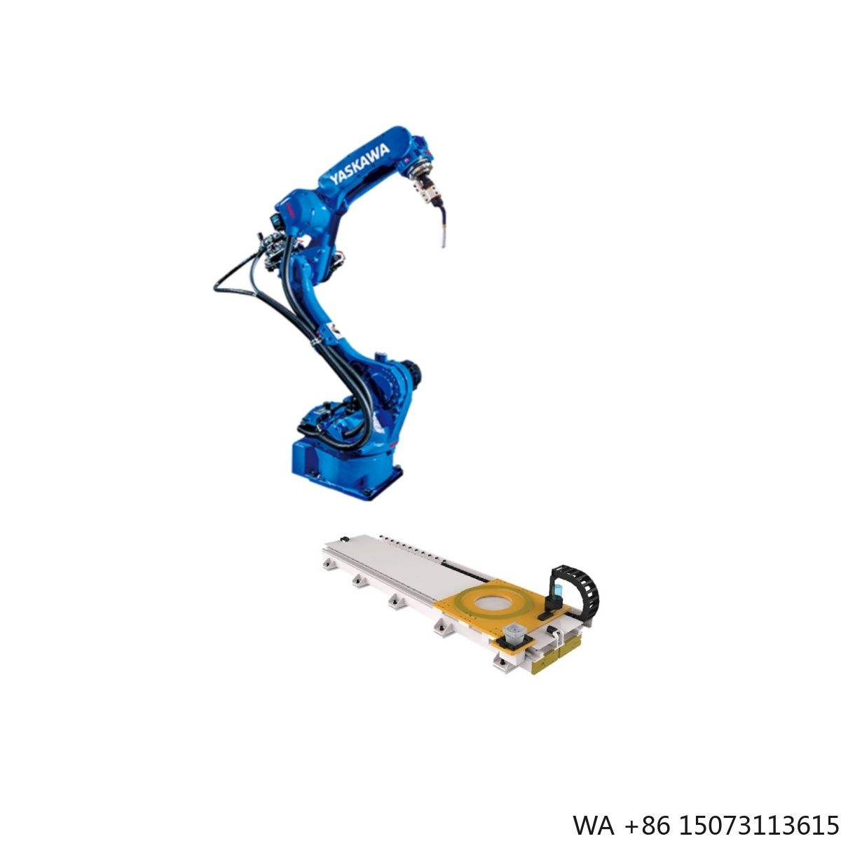 Servo Motor - Szyna liniowa GBS-02-W3000 do robotów spawalniczych,