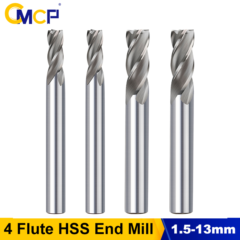 End Mill Set - Frez trzpieniowy HSS 4-ostrzowy CMCP 1.5-13mm