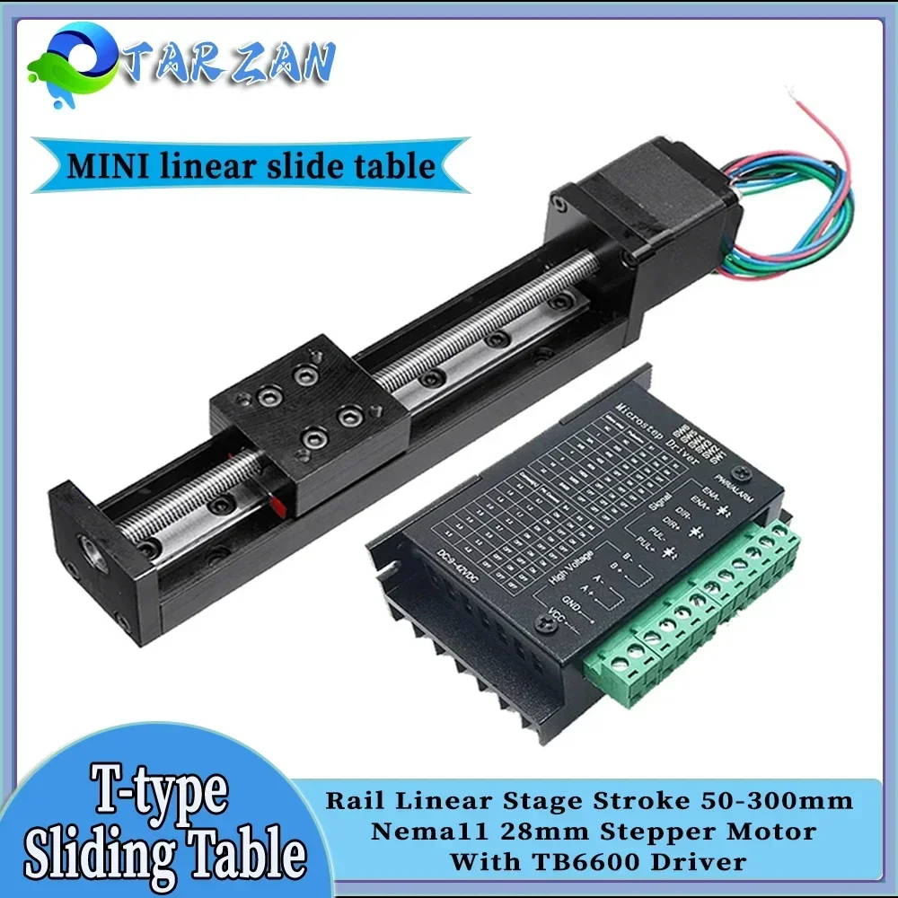 Linear Rod 8Mm - CNC Mini stół przesuwny typu T