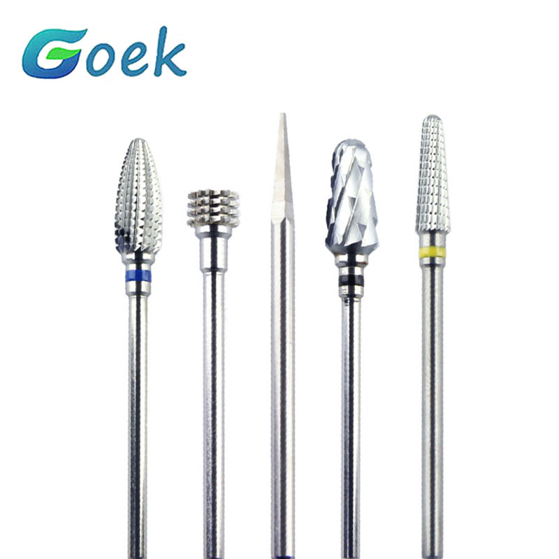 Carbide End Mill - 1 sztuka wiertła dentystyczne polerowanie bardzo