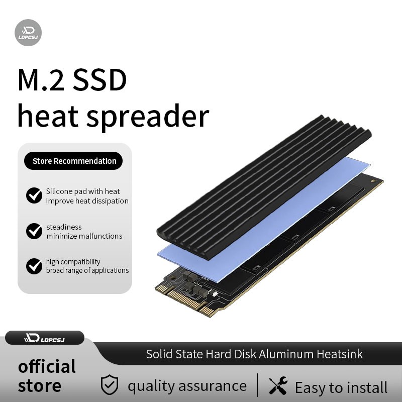 Aluminium Extrusion - Radiator M.2 SSD, Aluminiowy Radiator NVMe