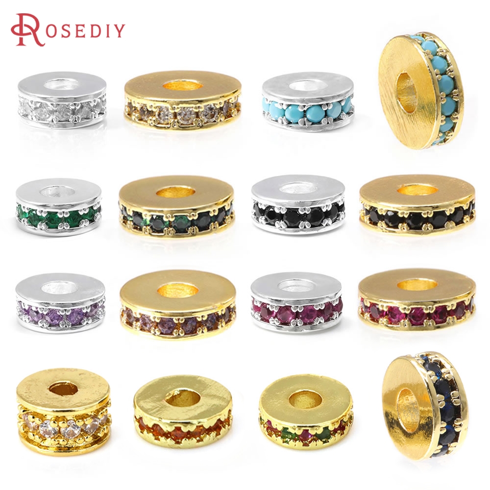 6 SZTUK 6MM 8MM Pozłacane 18K  – Coupling 8Mm recenzja i cena
