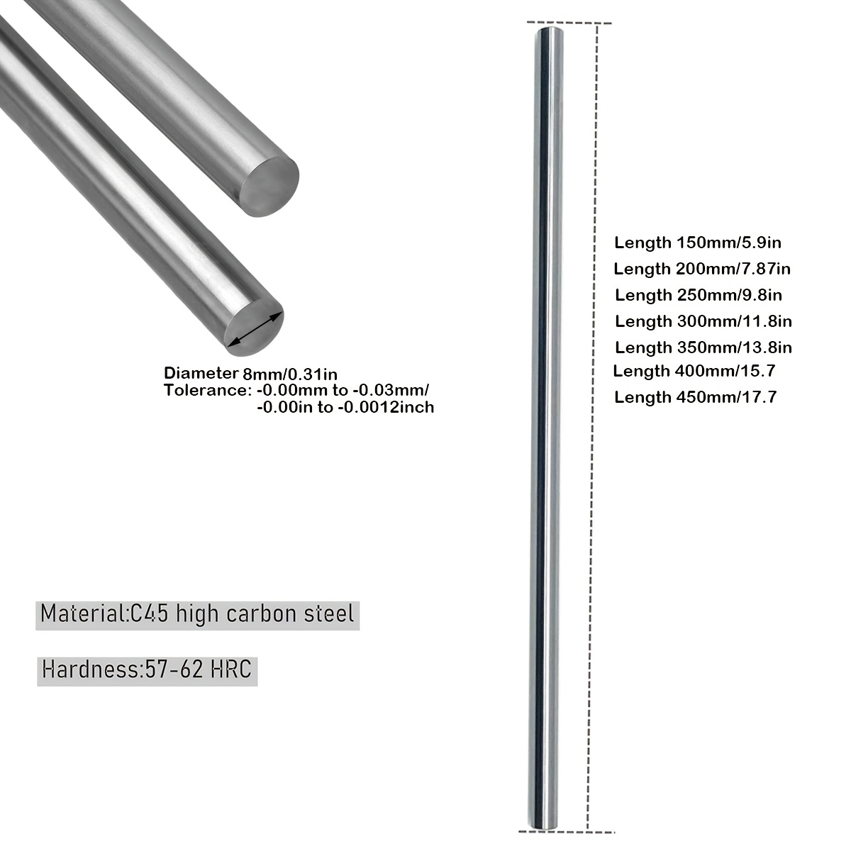2 sztuki – liniowe drążki ruch – Linear Rod 8Mm recenzja i cena