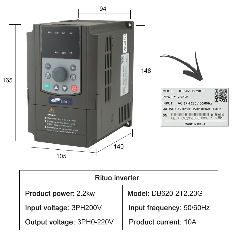 Zestaw do frezarki CNC 2,2 kW, – Water Cooled Spindle recenzja i cena