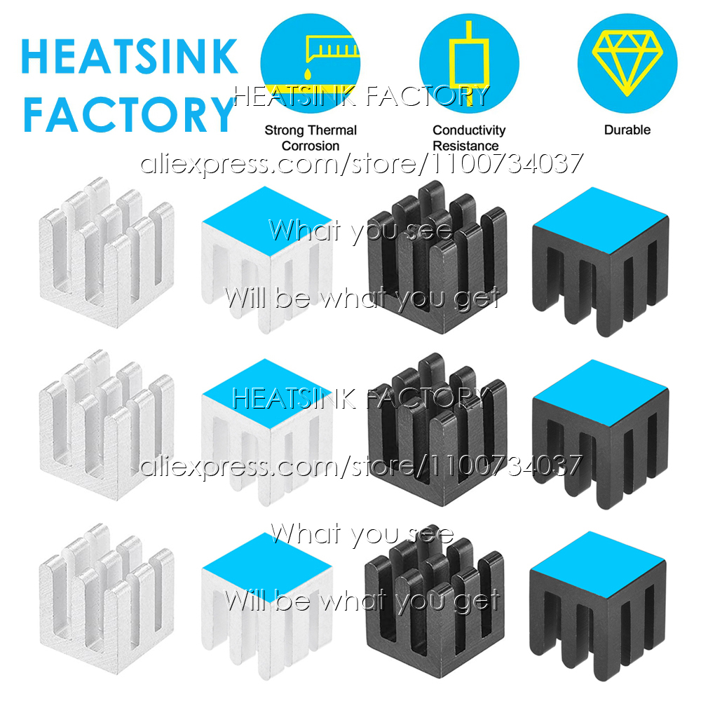 10x10x10mm Radiator aluminiowy – Aluminium Extrusion recenzja i cena