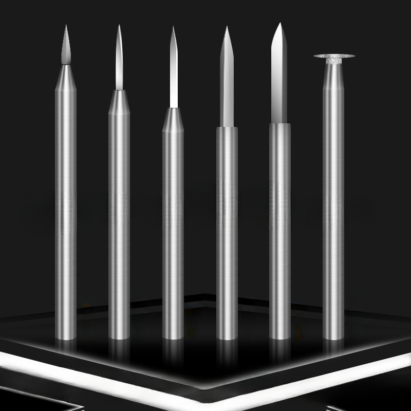 Zestaw 6 noży do grawerowania  – End Mill Set recenzja i cena