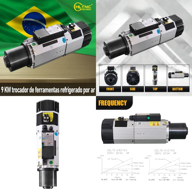 AP01 9KW ISO30 Chłodzony powie – Spindle Motor recenzja i cena