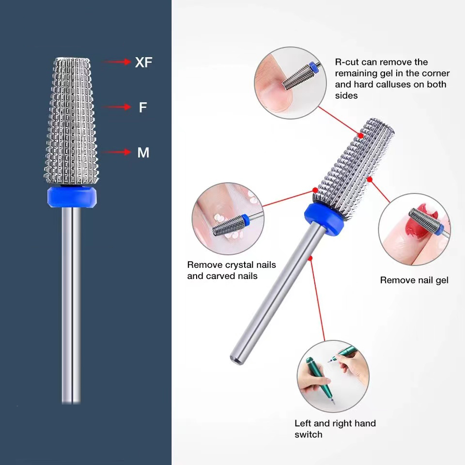 Wiertło do paznokci z węglika  – Carbide End Mill recenzja i cena